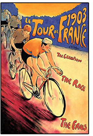 ula bear Tour De France 1903, Affiche A3 Vintage, Photographe, Cycles, Vélo, Mode, Image Graphique, Image Noir et Blanc, Photo, Vieux, Rétro, Impression, Oldschool,