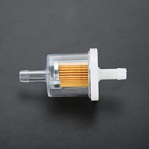 Kraftstofffilter Benzinfilter Kleine Motor Gas Inline Filter Kunststoff Zubehör für Rasenmäher Motorrad 10pcs 1/4 Inch