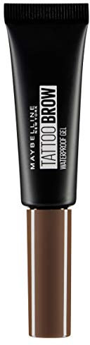 Maybelline New York Augenbrauengel, Tattoo Brow Waterproof Eyebrow Gel, Nr. 05 Chocolate Brown, 5 ml