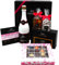 Hallingers Muttertag Big Box Pink - Muttertagsgeschenk Geschenk Set Schokolade Pralinen Sekt Tee Nougat & Gummibären zum Muttertag (Box) - Geschenk im Sommer & als perfektes Grillgeschenk | Danke Jahr