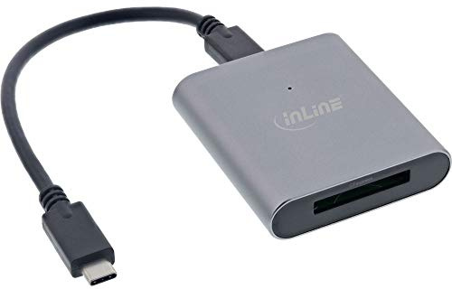 InLine® Card Reader USB 3.2 Gen.2 USB Typ-C oder USB A, für CFexpress Typ-B Karten