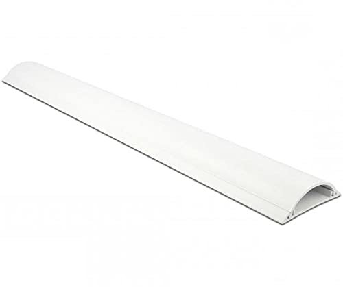 Delock Kabelkanal selbstklebend 70 x 20 mm - Länge 1 m weiß