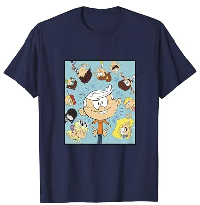 The Loud House Group Circle Portrait Poster T-Shirt