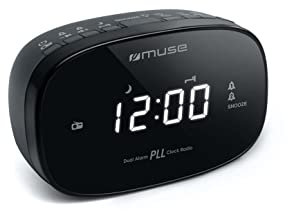 MUSE Dual DESPERTADOR Radio PLL M-155CR