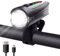 LUXTRA Fahrradlampe Akkubetrieben 60 Lux StVZO Kompatibel Fahrrad Licht Frontlicht – Fahrradlicht – Fahrradzubehör – Fahrradlicht mit 3 Lichtmodi – Wasserdicht IP X4