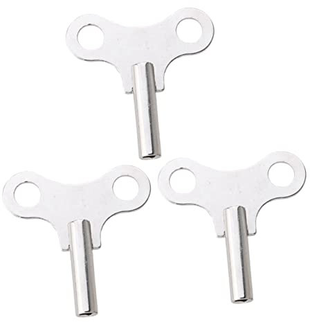 Hemobllo 3stücke Aufziehschlüssel Für Uhren Verschleißfeste Uhrenschlüssel Für Bodenuhren Hochwertige Reparaturwerkzeuge Präzise Und Langlebig Für Uhrenliebhaber