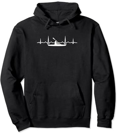 Kajakfahren Damen Kayak Kajak Herren Kanu Pullover Hoodie