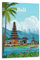 Bali Vintage-Reise-Leinwand-Kunst-Poster und Wandkunst, Bilddruck, moderne Familienschlafzimmer-Dekoration, Poster, 50 x 75 cm