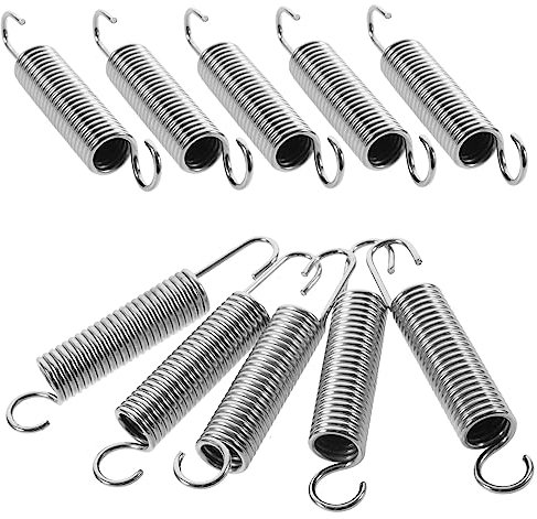Milisten 10pcs Stainless Steel Spring Pruners/Spring Accessories Pruning Springs/high Branch Shears Spring Accessories Hedge Yeoman Tree Floating Part Replacement Spring Aerial Shear