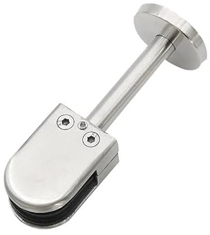 RAGOPILEN Abrazaderas para balaustrada de Vidrio, Abrazadera de Vidrio de Acero Inoxidable 304 for pasamanos de 40 a 100 mm(40mm)