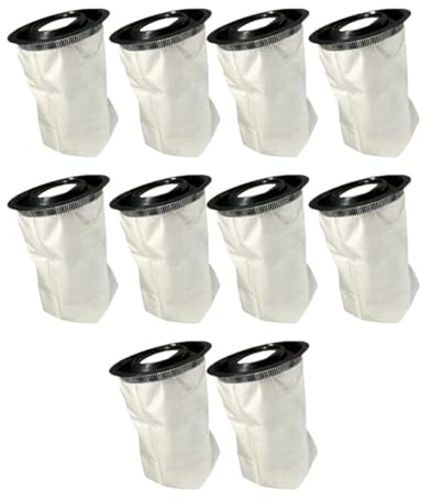 QVIBRKQQZ Sacs d'aspirateur jetables compatibles avec Les aspirateurs Numatic Henry Quick/NQ100/HET100, Lot de 10