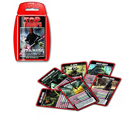 Winning Moves E1017804 Elbenwald Star Wars - Raumschiffe Top Trumps
