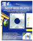 C J Wildbird Foods Limited Nest Box Protection Plate 28mm, metal