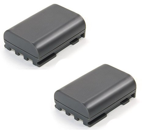 2x Akku für Canon NB-2L BP-2LH NB-2LH BP-2L5 BP2LCL ER-D120 BP-2LCL ERD12 EOS 400D 400 D NB-2LH NB-2L S30 S40 S45 S50 S60 S70 S80 G7 G9 EOS 350D
