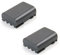 2x Akku für Canon NB-2L BP-2LH NB-2LH BP-2L5 BP2LCL ER-D120 BP-2LCL ERD12 EOS 400D 400 D NB-2LH NB-2L S30 S40 S45 S50 S60 S70 S80 G7 G9 EOS 350D