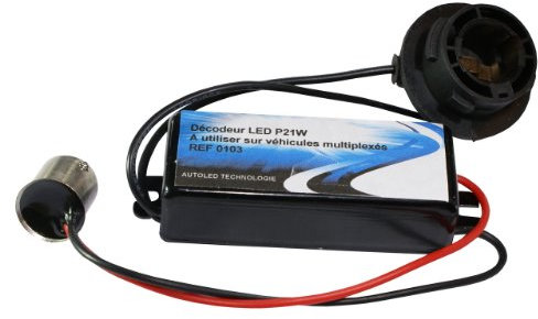 Décodeur P21-5W / BAY15D à Coupler avec les Ampoules Autoled P21W