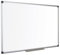 Bi-Office Magnetisches Whiteboard Maya, 200 x 120 cm, Lackierte Stahloberfläche, Trocken Abwischbar, Memoboard mit Aluminiumrahmen und Stifteablage, Magnettafel, MA2807170, Weiß