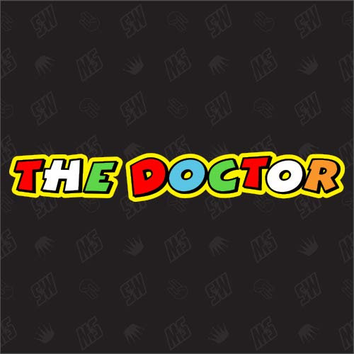 speedwerk-motorwear The Doctor - Valentino Rossi Moto GP Aufkleber, Autoaufkleber, Motorrad, Fan Sticker