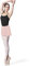 Bloch Dance Vera Jupe de Ballet en Georgette pour Femme, Femme, R9721, Rose Clair, Taille Unique