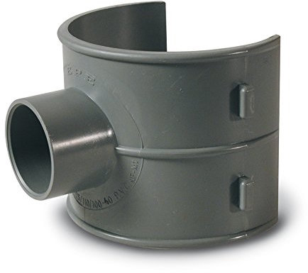 anzapack 857739 a – Greffage de PVC à 90 ° de 100 – 110 – 125 mm. A 50 mm.