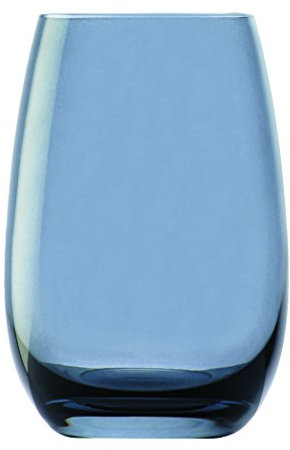 Stölzle Lausitz Bicchieri Elements Kids Grigio Blu Set 6 x 335 ml – Bicchieri in Cristallo per Acqua Succo e Cocktail – Lavabili in Lavastoviglie e Resistenti – Eleganti e Pratici per Tutti i Giorni