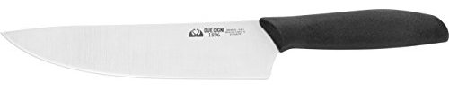 Due Cigni Chef-Messer „Serie 1896“ Gesamtlänge 32 cm Griff PP Polypropylen Kunststoff schwarz Art. 2C 1009 PP
