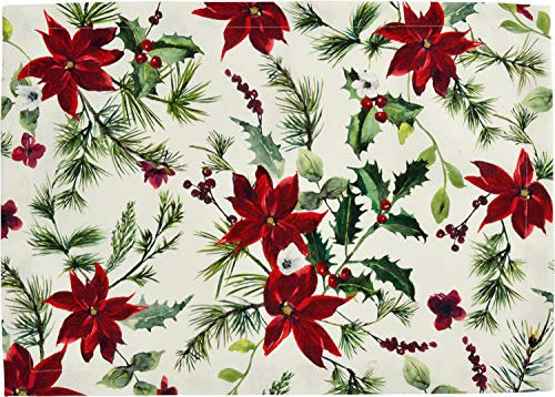 Sander TischläuferX-Mas Greenery rot-grün Größe 50x140 cm