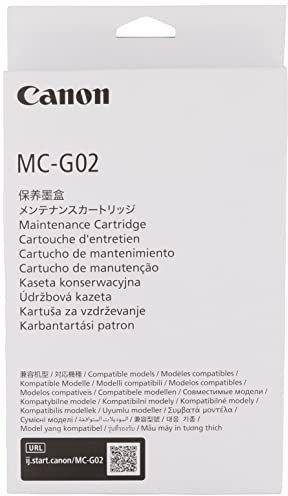 Canon MC-G 02 Wartungskassette für PIXMA MegaTank Drucker ORIGINAL Maintenance Cartridge