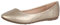 Elara Damen Ballerina Bequeme Slip Ons Flach Chunkyrayan DY-10A Gold-40