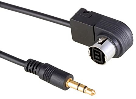 Vinciann Cavo Adattatore Audio AUX Jack 3,5mm per autoradio MA017-SZ 100cm
