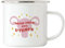 Hey!Print Mind Your Own Uterus Emaille Tasse Women Power Feminismus My Body My Rules Geschenkidee