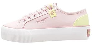 Pepe Jeans Femme Ottis W Sun Basket, Petal, 36 EU