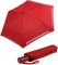 iX-brella Automatik Kinderschirm Safety Reflex extra leicht - rot