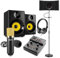 VONYX CM400B Complete Home Recording Studio Kit – Condenser Microphone Set with USB Mixer, Studio Monitors, Headphones, Reflection Filter & Pop Shield for Music Production & Podcasting