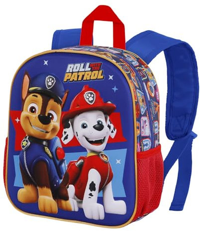 Paw Patrol Duty-Kleiner 3D Rucksack, Mehrfarbig, 26 x 31 cm, Kapazität 8,5 L