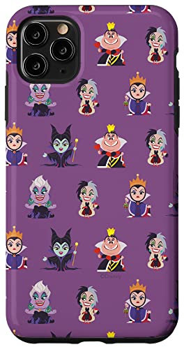 iPhone 11 Pro Max Disney Villains Kawaii Purple Case