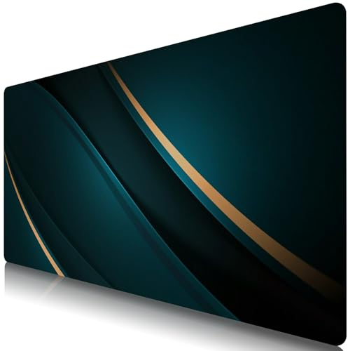 TUOLISG XXL Mauspad 900 x 400 mm Gaming Mousepad -Schleife | Computer-Mauspad, Anti-Rutsch-Gummiboden, Angenehme Oberfläche, Geeignet für Büro, Reisen