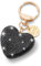 CHUQING Schwarz Schlüsselanhänger Glitzer Strass frauen Glitzernder Herz Autoschlüsselanhänger Keychain Herzform