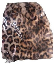 BrightGlow Kunstpelz Leggings Damen Plüsch Beinwärmer Warme Socken Stulpen Sexy Kunstpelz Flauschige Beinstulpen Stiefel Gamaschen Kunstpelz Furry Fuzzy Beinwärmer für Winter Outdoor Leopard#18 S