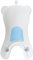 Montesy Baignoire portable pour bébé - Outil de lavage rapide des fesses pour comptoir, évier, baignoire, usage quotidien