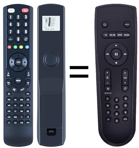 TCNOUMT Télécommande RC-35S2 compatible avec Bose Lifestyle V35 V25 535 525 235 135 Systèmes RC35-S2 RC35S2-40 RC35S2-27