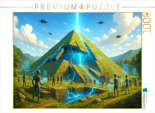 Puzzle · Bosnische Pyramiden – Erwachendes Mutterschiff | Das Rätsel der Baukunst · 1000 Teile · Lege-Größe 64 × 48 cm · CALVENDO Puzzle