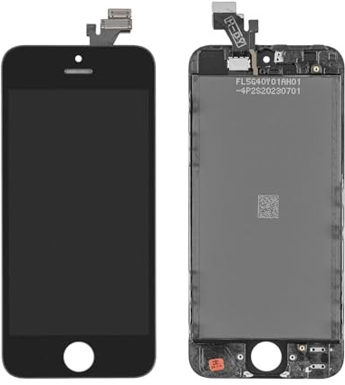 kaputt.de Display kompatibel mit Apple iPhone 5 schwarz