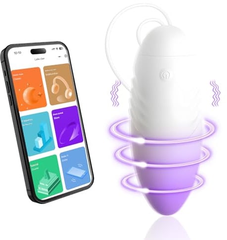 Oziral Mini Vibrator mit App fernbedienung 10 Modus Sexspielzeug für Paare