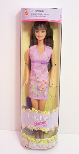 Pretty Flowers Barbie Doll
