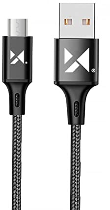 WOZINSKY USB Kabel Ladekabel Micro USB 2.4A 1m Micro USB Kabel verlängerung Kabel Micro USB Ladekabel Datenkabel Handy Ladekabel für Android Smartphones