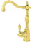 Goldene Nostalgie Retro Küchen Armatur Landhausstil Gold