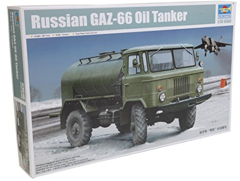 Trumpeter 01018 - Modellbausatz Russian GAZ-66 Oil Truck