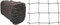 PieloBa Volierennetz Freilauf Hühnerauslauf schwarz Masche 10 cm 5 m x 10 m Stärke: 1,2 mm