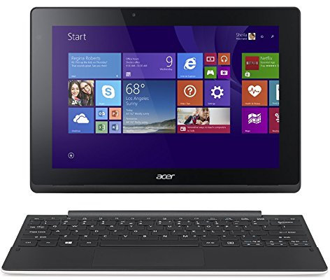 Acer Aspire Switch 10 E SW3-013-11YM 1.33GHz Z3735F 10.1 1280 x 800Pixeles Pantalla táctil Negro, Color blanco - Ordenador portátil (Híbrido (2-en-1), Negro, Color blanco, Convertible (extraíble), Z3735F, Intel® Atom™, BGA592)